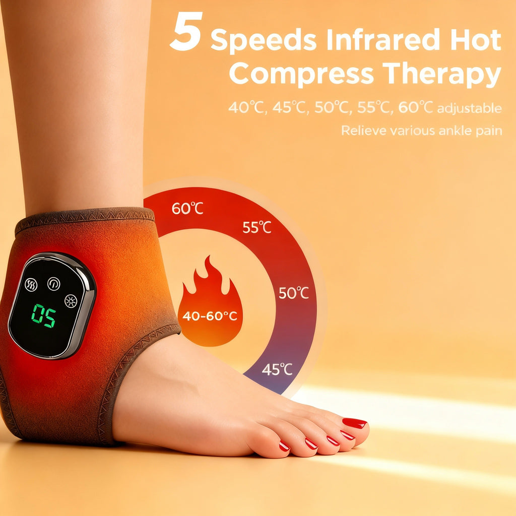 Easora HeatWrap™ – Heated Foot & Ankle Massager for Relaxation